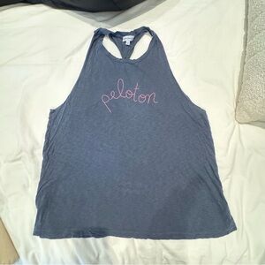 Peloton Blue Relaxed Sleeveless Tank Top